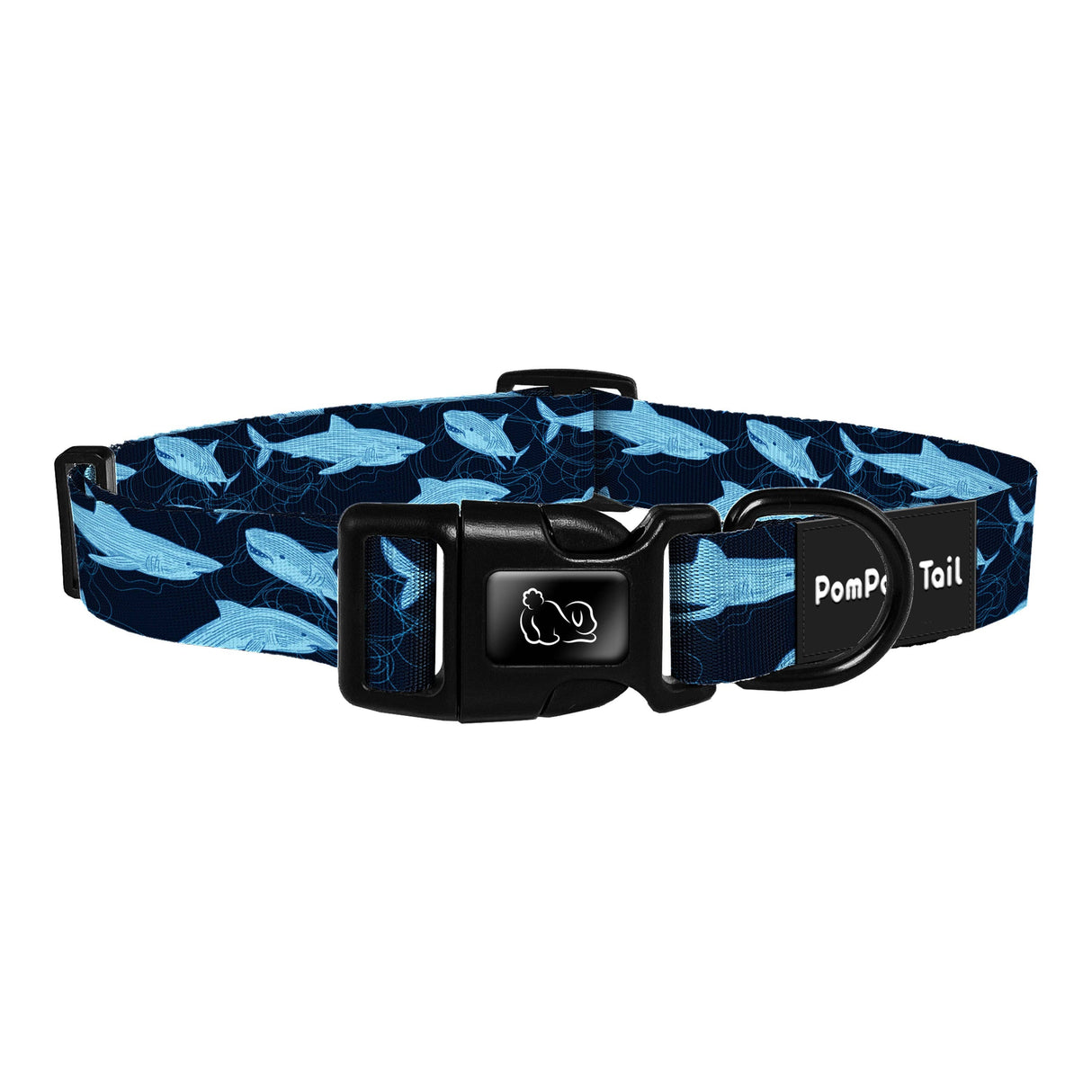 Shark Dog Collar: Makes Every High Tide a Howling Good Time