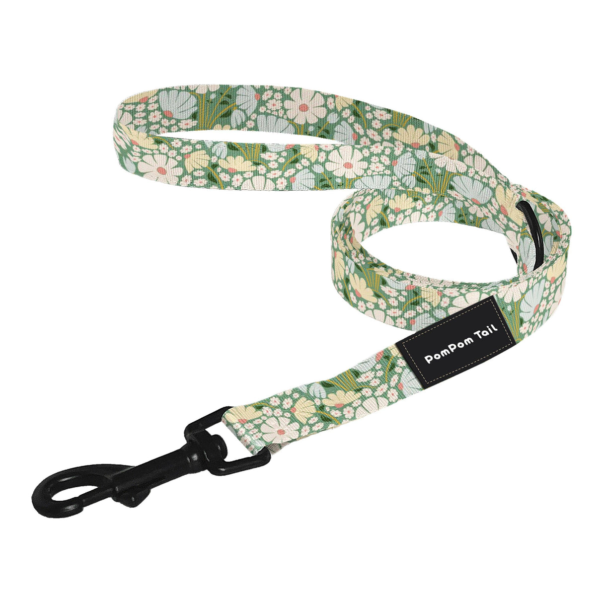 Boutique Styled Dog Leash with Wild Daisy Design