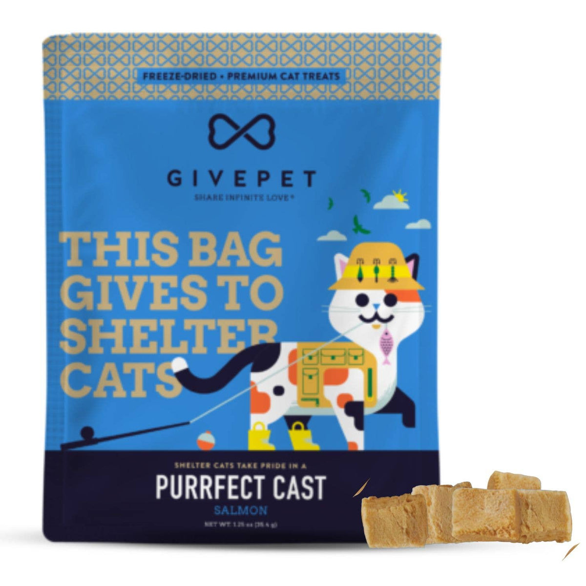 GivePet Purrfect Cast Freeze Dried Cat Treats Image