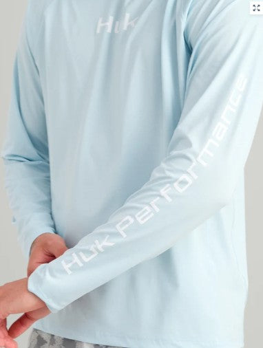 Huk Men's Airweight Hooded Pullover | UPF 40+ Sun Hoodie