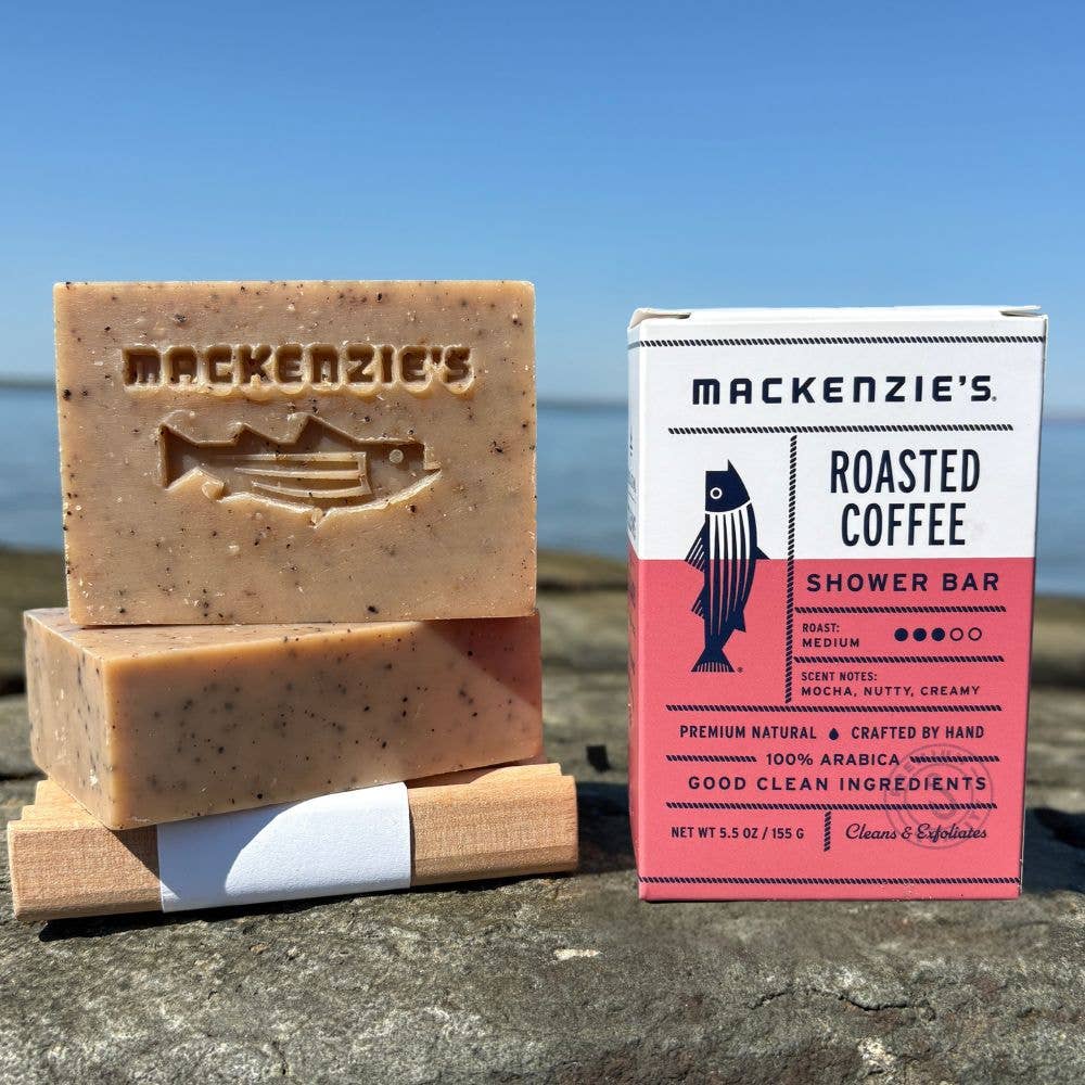 MacKenzie's Fisherman Roasted Coffee Shower Bar- 5.5 oz