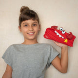 ZIPIT Crab Pencil Case with Gift Box, Claws a Scene!