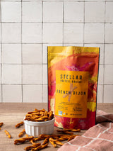 Stellar Pretzel Braids - French Dijon- 12oz Vegan Butter Braid, Baked with Love