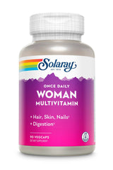 Solaray Once Daily Woman Multivitamin | 90 VegCaps