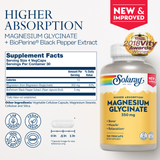 Solaray Magnesium Glycinate 350 mg | Sleep & Muscle Support
