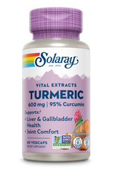 Solaray Turmeric Root Extract 600mg, 60 ct | Joint Liver & Gallbladder Health