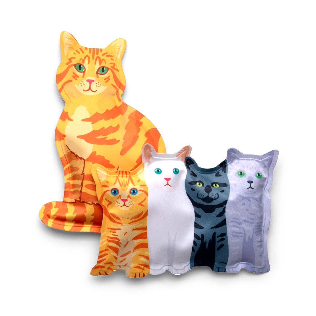 Purr-fectly Chilled Reusable Ice Pack Set for Lunch Boxes | Cool Cat Lunch