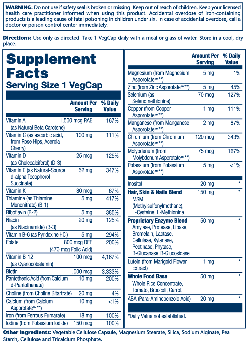 Solaray Once Daily Woman Multivitamin | 90 VegCaps