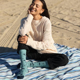 Socks that Protect Manta Rays | 70% Organic: Size Medium