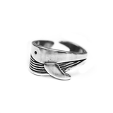 Whale Ring Sterling Silver - Supports Center for Coastal Studies in Provincetown, MA