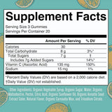 MaryRuth's Organic Vitamin C Gummies | Vegan Non GMO 60 Count