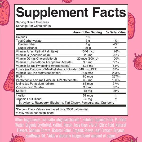 MaryRuth’s Women’s Multivitamin Gummies | Sugar-Free & Vegan 60 count