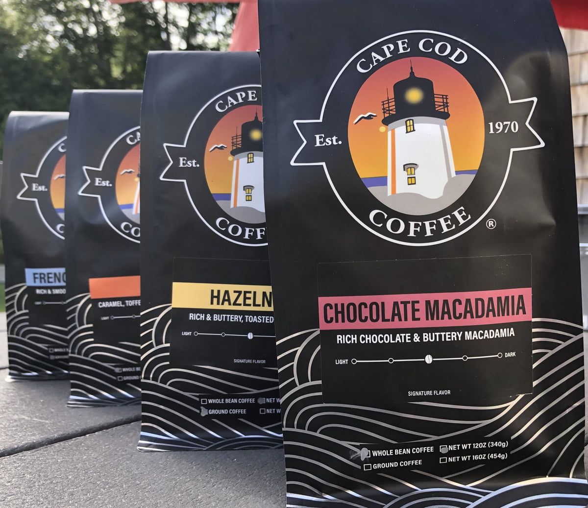 Cape Cod Coffee Chocolate Macadamia