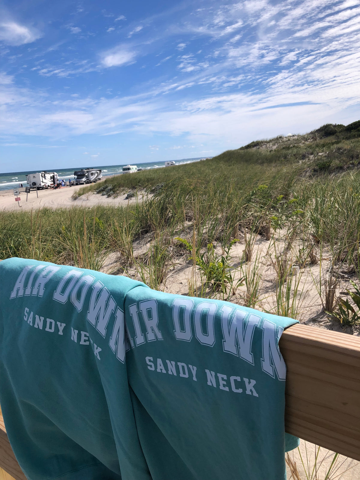 Cape Cod Air Down Sandy Neck Sweatshirt | Comfort Colors Unisex