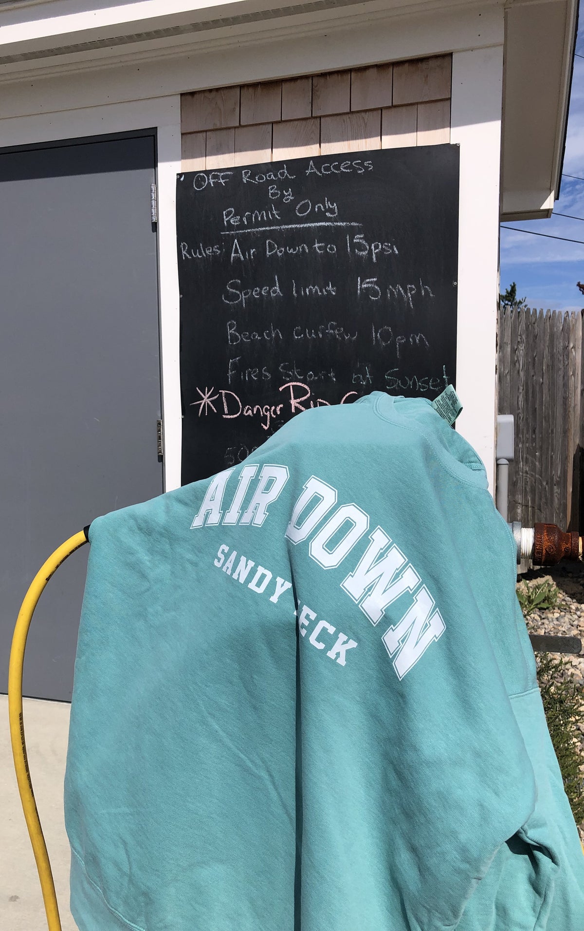 Cape Cod Air Down Sandy Neck Sweatshirt | Comfort Colors Unisex