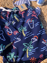 Chubbies Men's 7" Inseam Lined Swimwear Swim Trunks – The Neon Lights 🔥