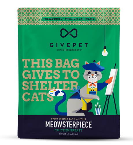 GivePet Meowsterpiece Freeze Dried Cat Treats