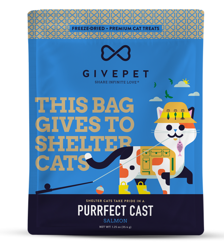 GivePet Purrfect Cast Freeze Dried Cat Treats