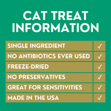 GivePet Purrfect Cast Freeze Dried Cat Treats Information