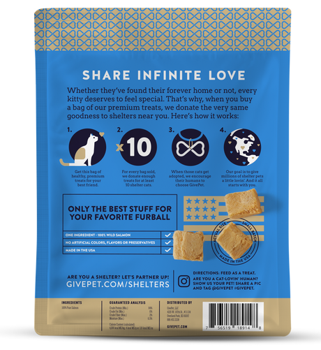 GivePet Purrfect Cast Freeze Dried Cat Treats Ingredients