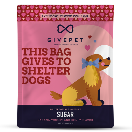 GivePet Sugar Soft-Baked Dog Treat | Gives to Shelter Dogs