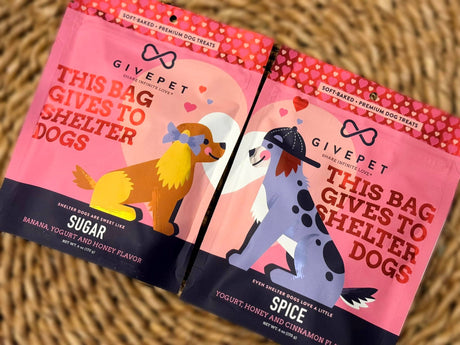 GivePet Sugar Soft-Baked Dog Treat | Gives to Shelter Dogs Spice