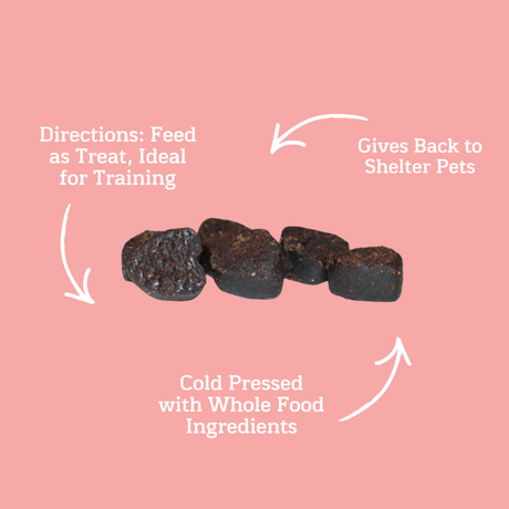 GivePet Upward Dog Soft & Chewy Training Treats Helps Homeless Dogs Cycle