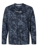 Huk Men's Airweight KS Printed Crewneck UPF 30 Pullover | Cape Merc