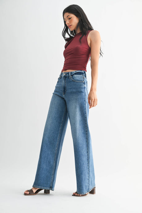 JBD Jeans High Waist Medium Wash