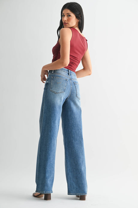 JBD Jeans High Waist Medium Wash