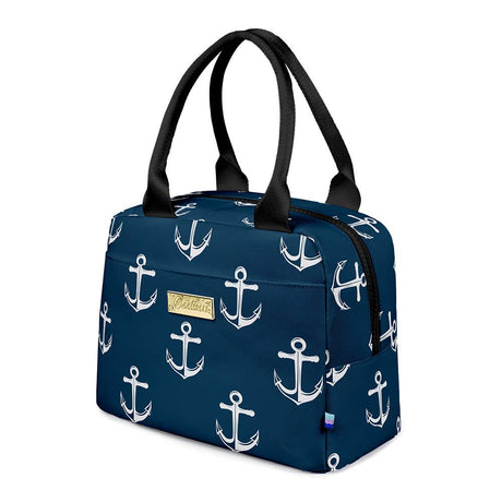 Nautical Anchors Away Lunch Bag