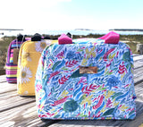 OEELINN Swimming Turtle Lunch Bag Tote
