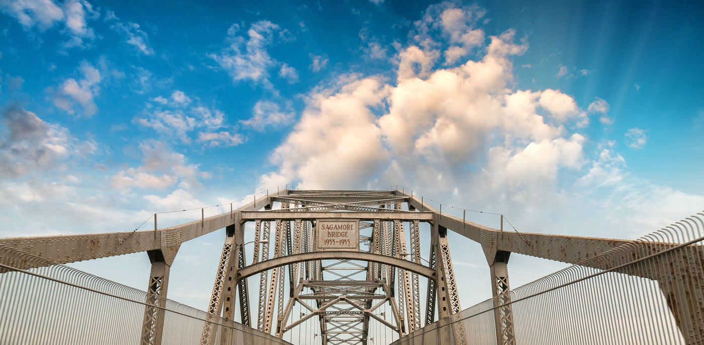 Shop Cape Cod Salty Vibes merch at Cape Mercantile. Sagamore and Bourne Bridge Traffic Call Me from the Bridge.