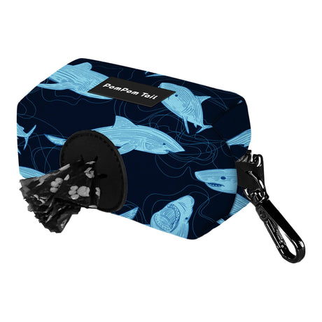 Shark Poop Bag Dispenser for Dogs Bag_Dispenser_for_Dogs Who Love the Ocean
