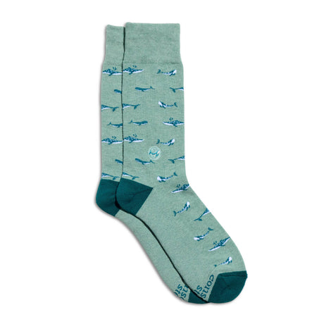 Protect our oceans with every step. Buy organic blend socks that help strength oceans and marine life. Shop the collection today!