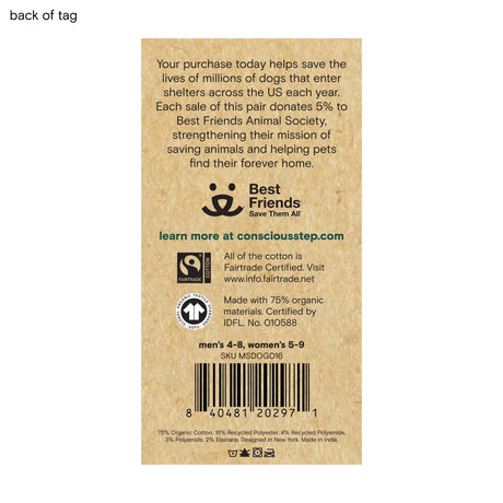 Support Best Friends Animal Society. 5% of the purchase helps save shelter dogs and helps end pet homelessness. Shop now!