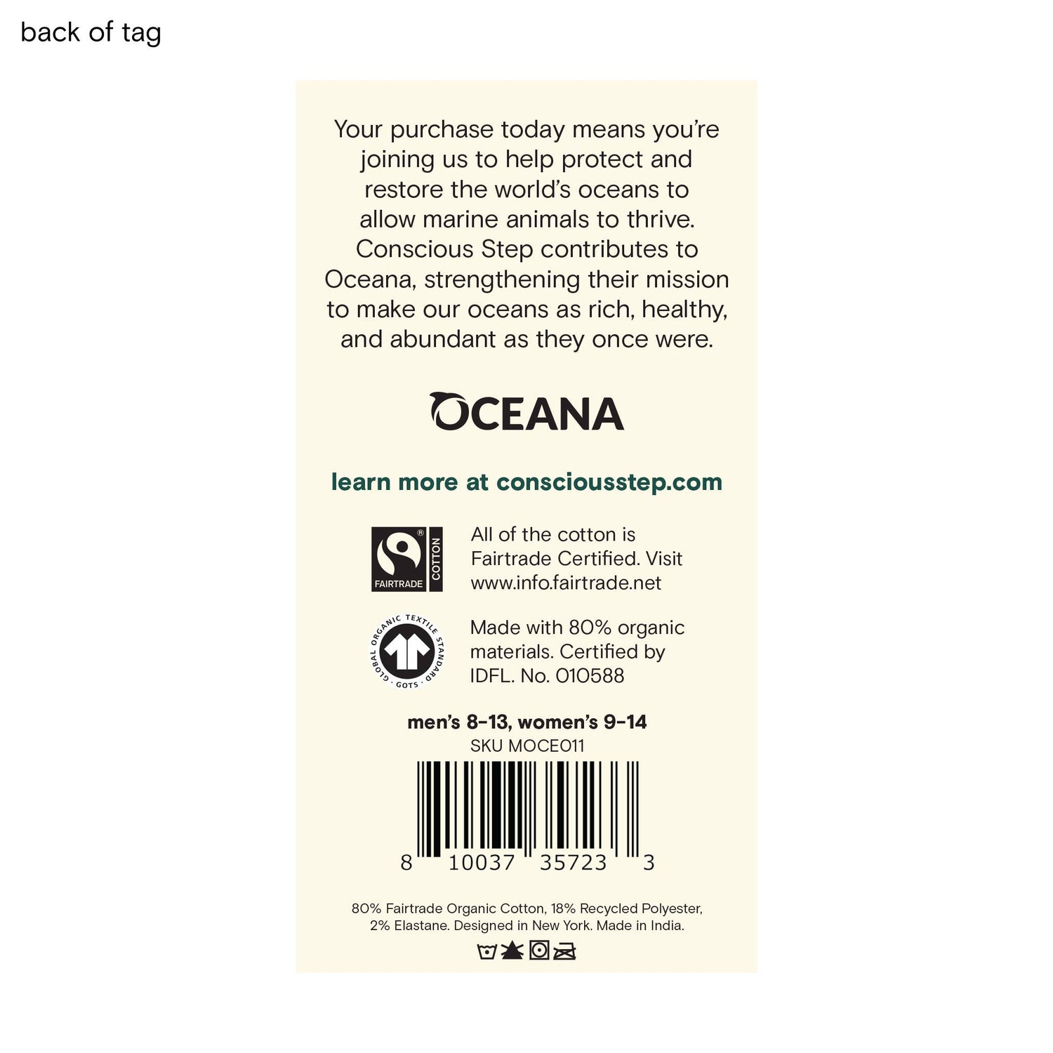 Protect our oceans with every step. Buy organic blend socks that help strength oceans and marine life. Shop the collection today!
