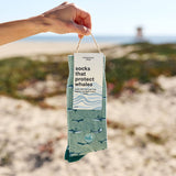 Protect our oceans with every step. Buy organic blend socks that help strength oceans and marine life. Shop the collection today!