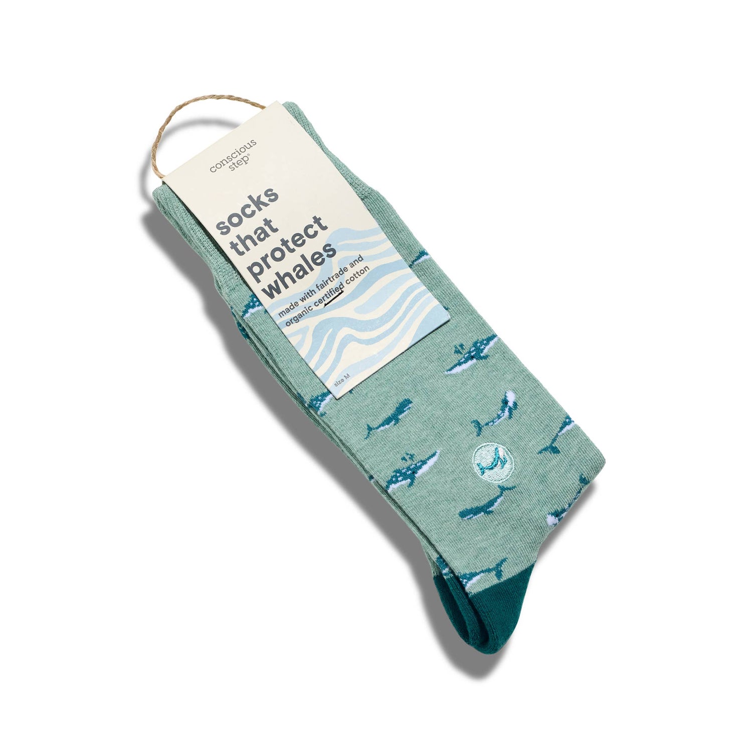Protect our oceans with every step. Buy organic blend socks that help strength oceans and marine life. Shop the collection today!